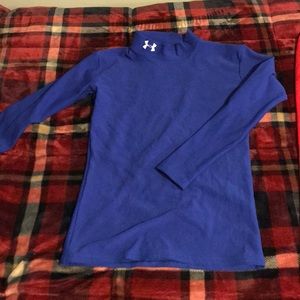 Thick, blue, warm Under Armour for cold weather